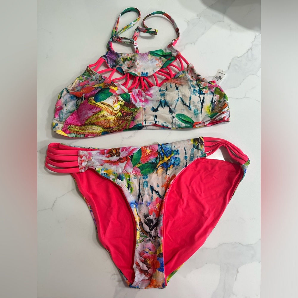 Floral  Swim Set